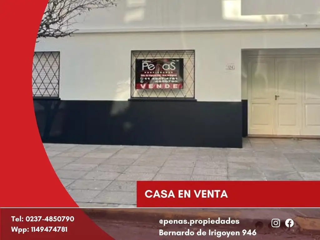 CASA  EN VENTA- GENERAL RODRIGUEZ- INMOBILIARIA PENAS