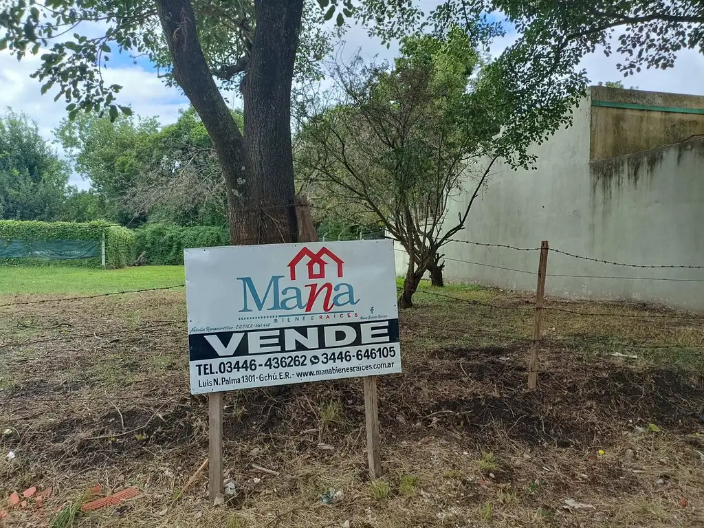 Lote 447  m². 12 metros de frente.RETASADO