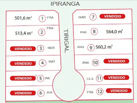 Terreno en  venta en semi Barrio Cerrado, San Isidro