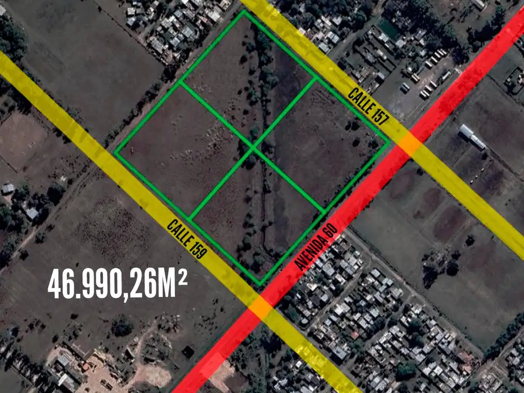 Terreno en venta - 46.990,26Mts2 - Los Hornos, La Plata