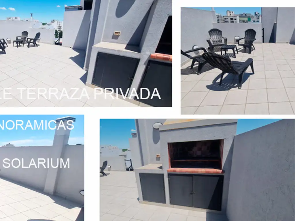 EXCEPCIONAL SEMIPISO-DUPLEX A ESTRENAR CON TERRAZA PRIVADA - CONCEPTO ABIERTO - 2 AMB - APTO CREDITO