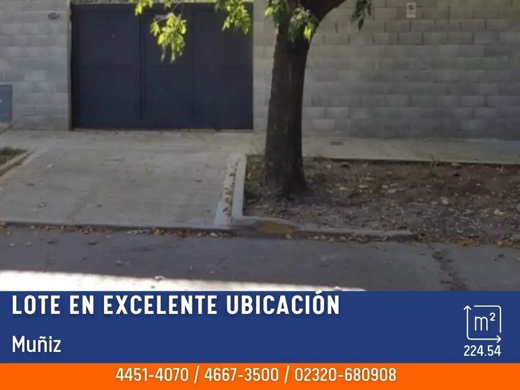 Lote - Venta - Argentina, Muñiz - Alberdi 1272