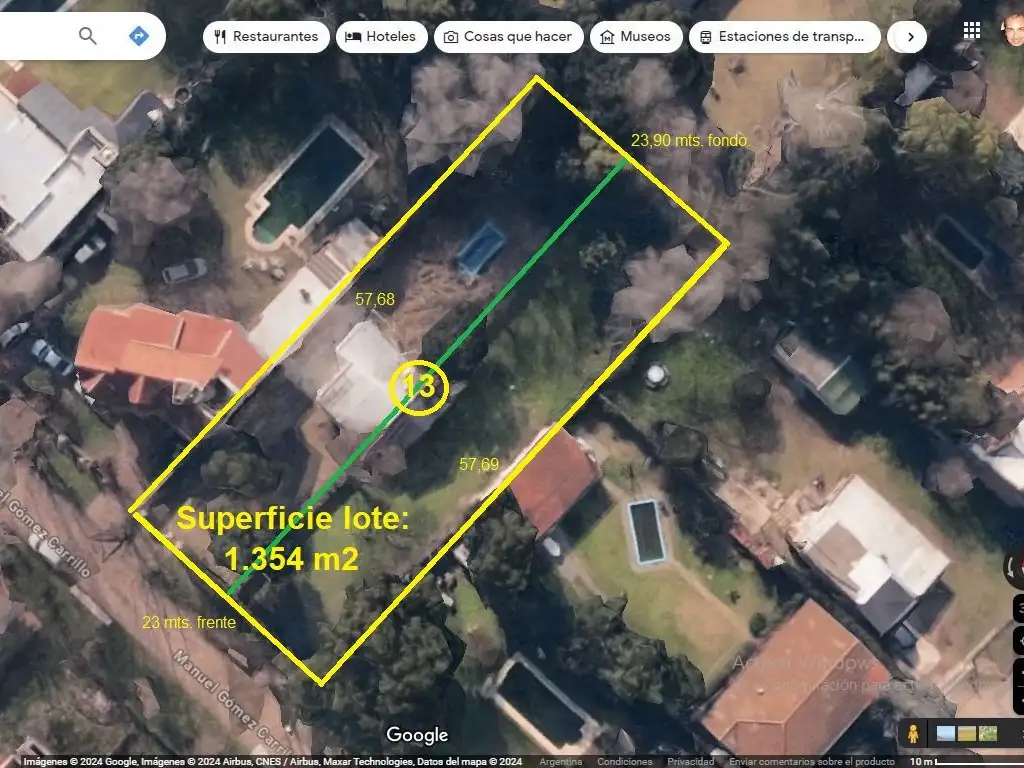 Oportunidad Venta lote 1345 m2 El Jagüel, Ituzaingó