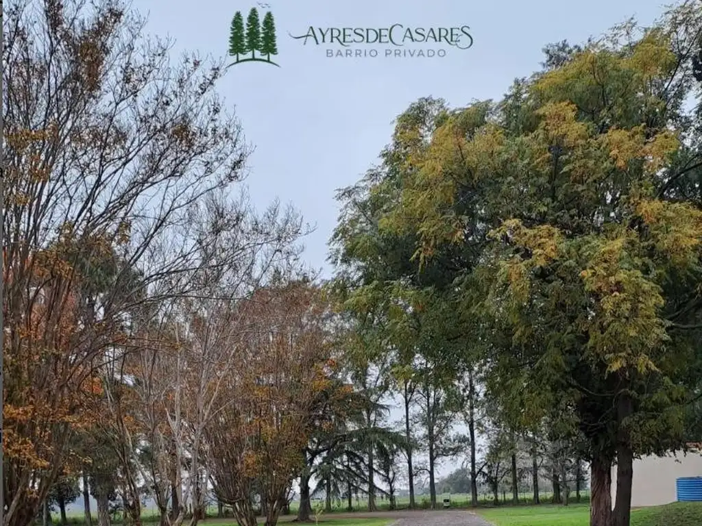 Terreno en  barrio cerrado ayres de casares