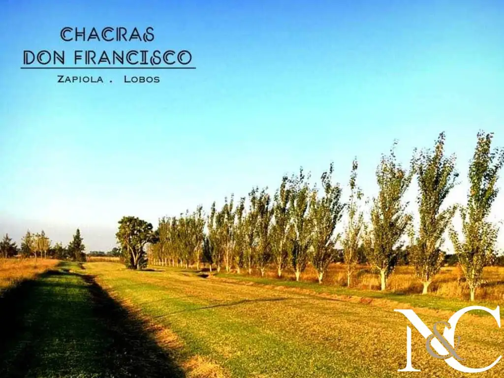 Lote en venta en Chacras Don Francisco