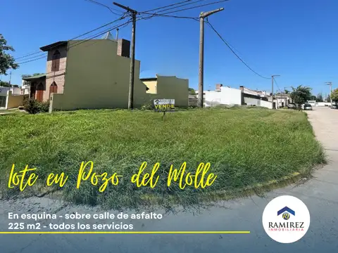 LOTE EN VENTA EN POZO DEL MOLLE