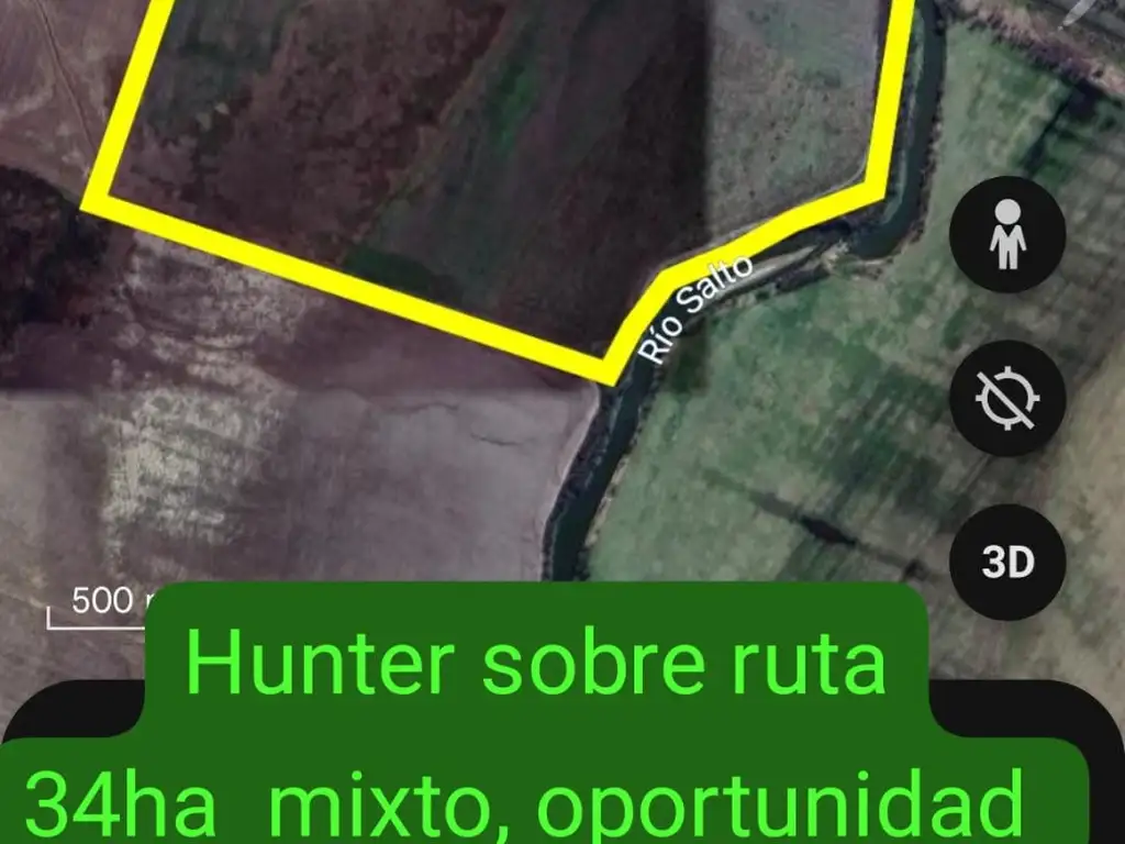 Venta de Campo en Hunter - 34 Hectáreas Mixtas