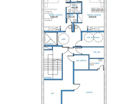 Departamento Monoambiente con 1 baño