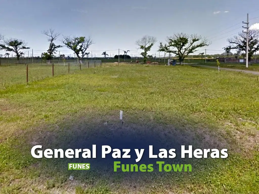 Terreno en FUNES TOWN - General Paz y Las Heras