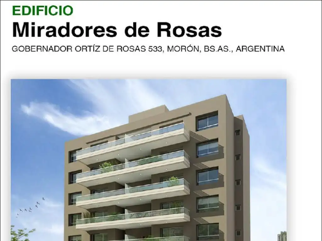 DEPARTAMENTO - ORTIZ DE ROSAS 500