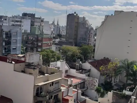 2 ambientes 51m2 contrafrente al Norte con parrilla APTO CREDITO BANCARIO