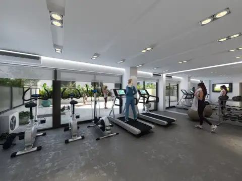 Departamento Monoambiente con 1 baño