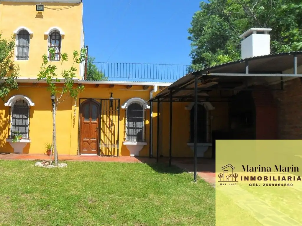 Casa en alquiler temporario de 3 dormitorios c/ cochera en El Trapiche