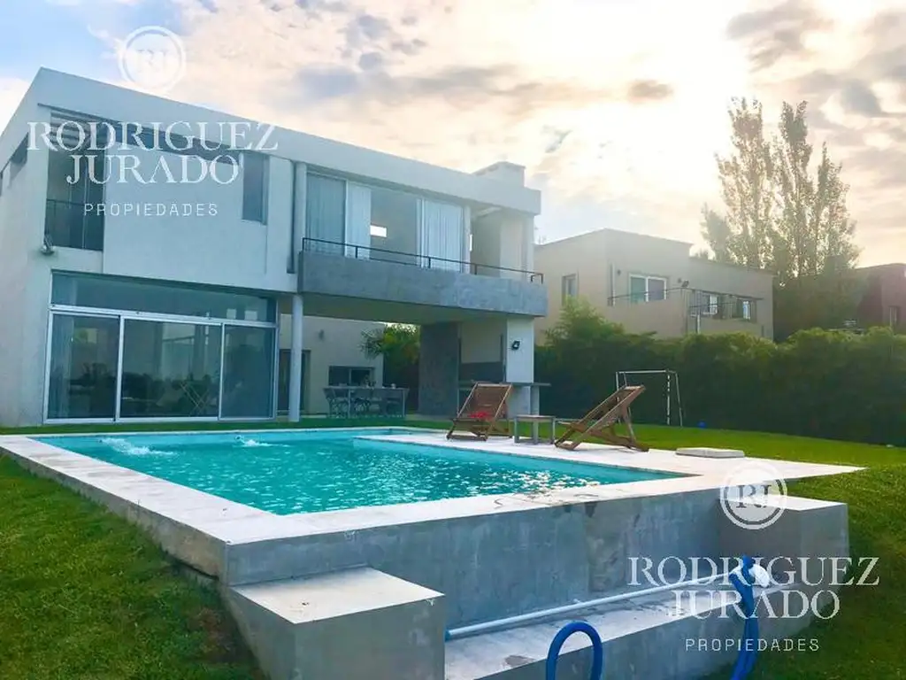 excelente casa moderna en san isidro labrador - villanueva - tigre