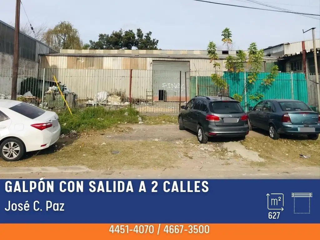 Galpón - Venta - Argentina, José C Paz - Avda. Arturo Illia 7300