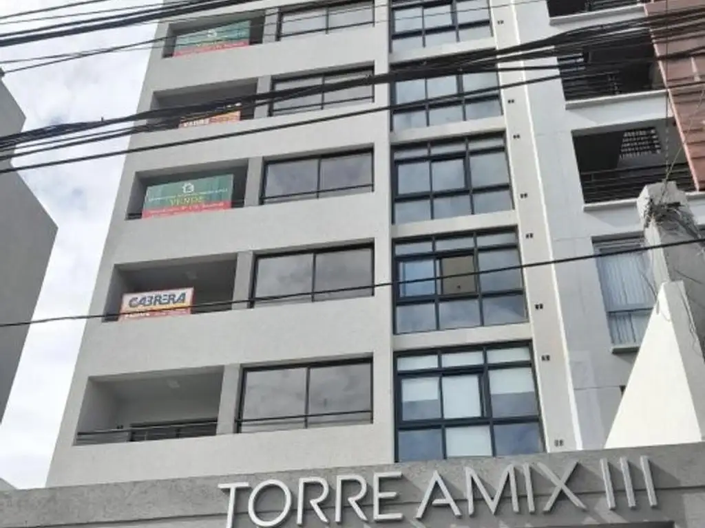 MODERNO 2 AMBIENTES EN VENTA, A ESTRENAR! 3°C