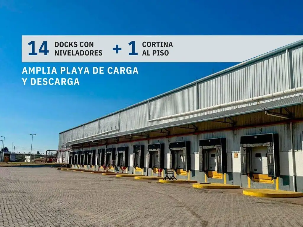 Centro logístico - 11.000 m2 cubiertos en Garín