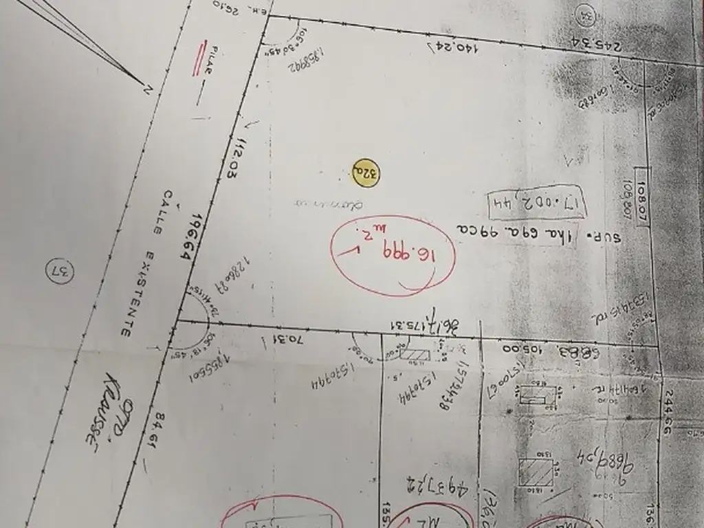 Importante y UNICA fraccion industrial en triangulo San Eduardo Malvinas Argentinas