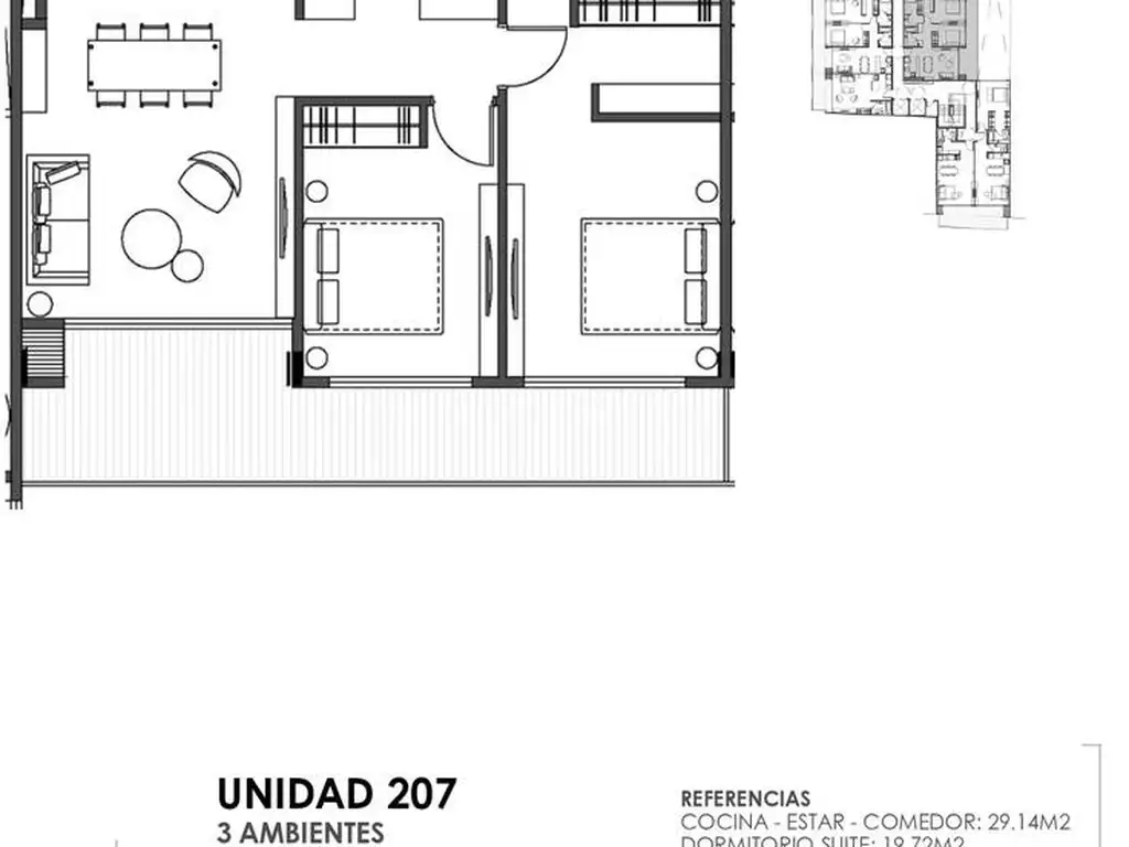 Departamento en Barracas