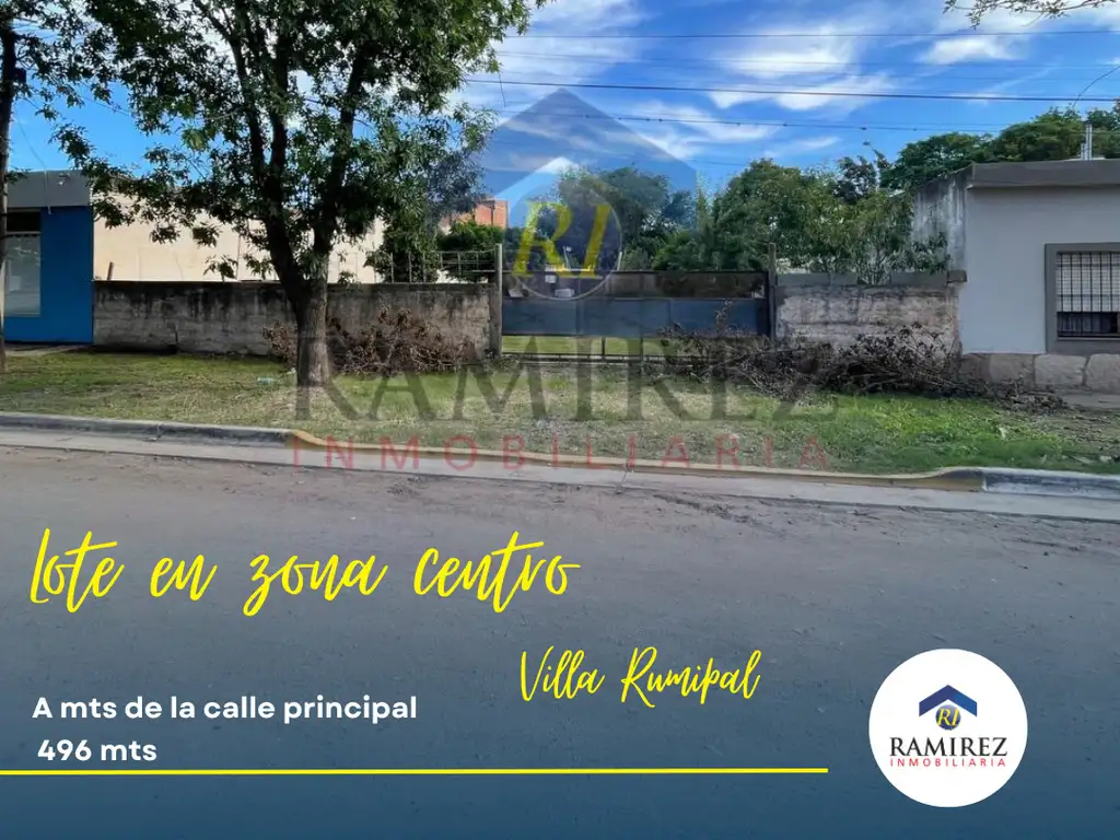 LOTE EN VILLA RUMIPAL CENTRO