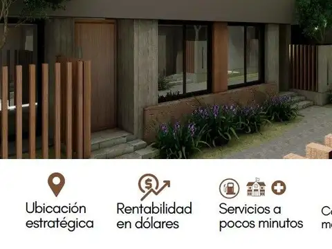 Departamento 3 ambientes con 2 baños