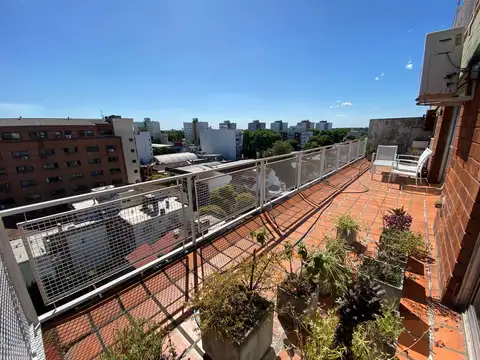 Departamento 3 ambientes c/ balcón terraza Florida