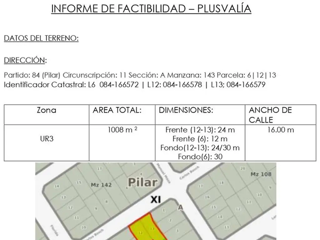 Venta Lotes Barrio semicerrado Montecarlo, Pilar