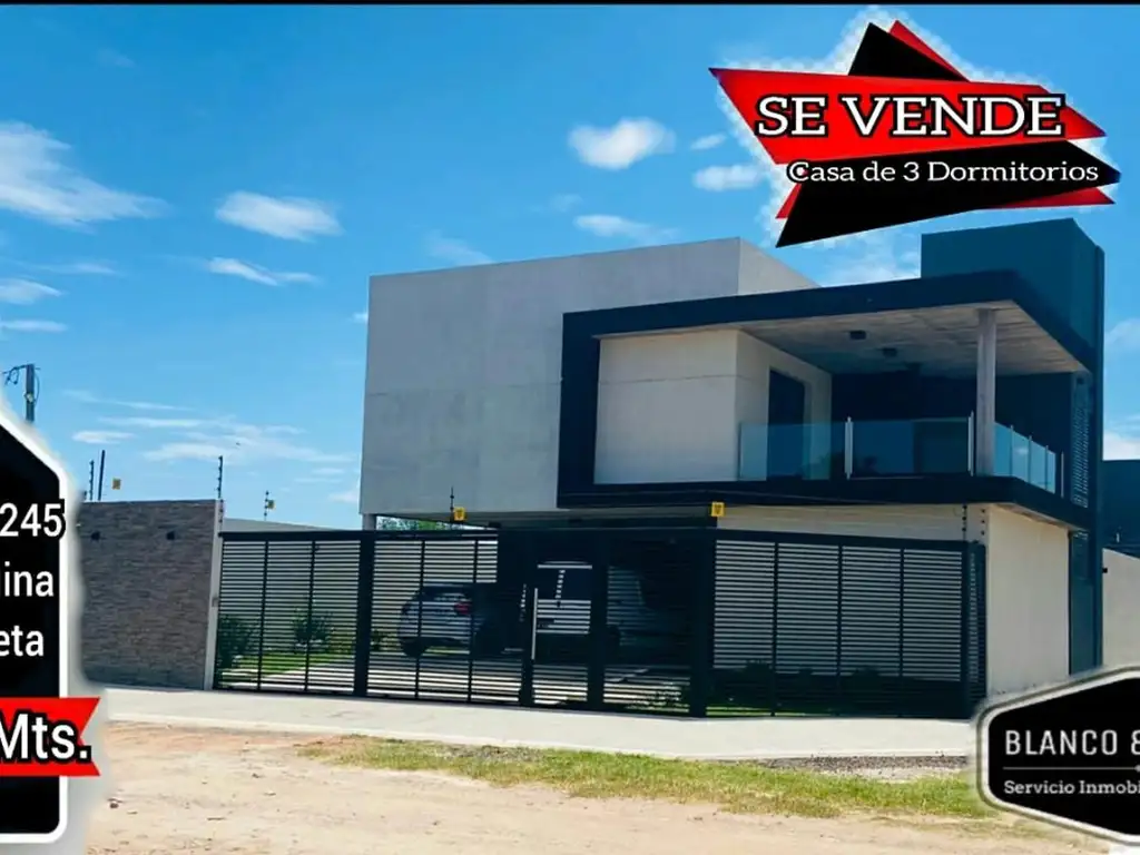 SE VENDE: CANADA 245. CASA 3 DORMITORIOS