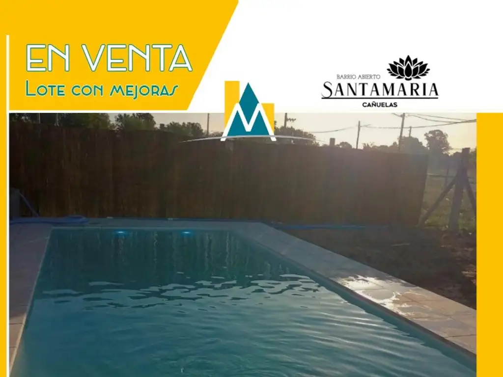 Terreno en venta - Cañuelas - Barrio Abierto - Pileta