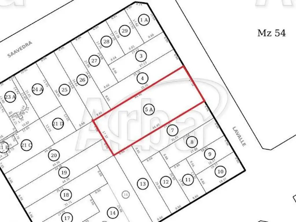 Lote | Lavalle al 200