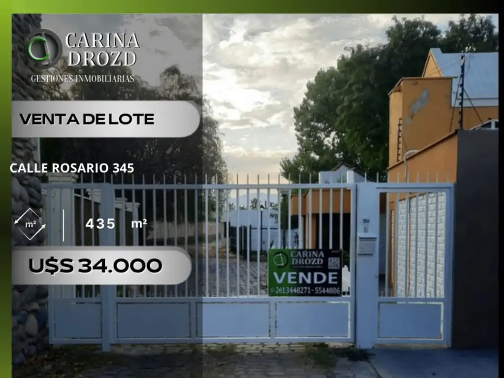 Terreno / Lote en venta de 435m2 ubicado en Villa Nueva