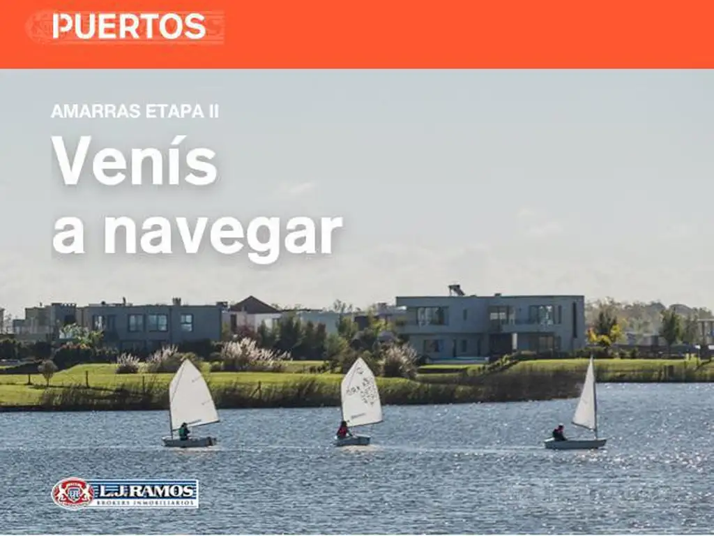 Terreno en Puertos del Lago - BARRIO AMARRAS