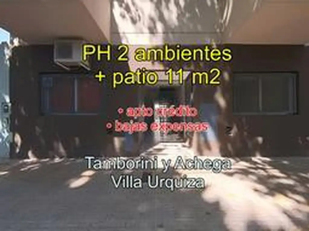 PH en venta 2 ambientes Villa Urquiza