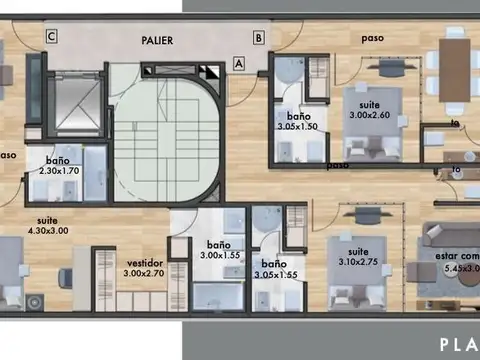 DEPARTAMENTOS DE 2 Y 3 AMBIENTES