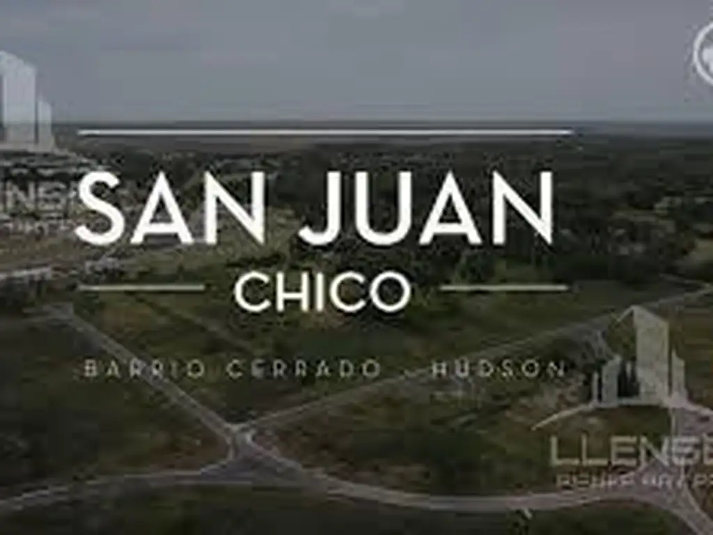 Lote 776M2 en venta - San Juan Chico