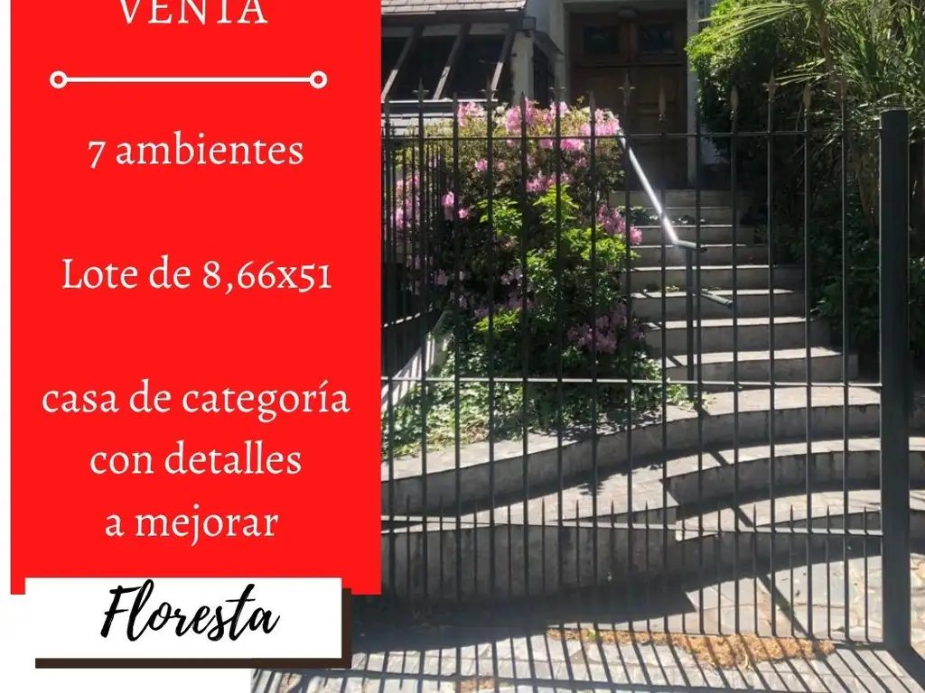 VENTA CASA 7 ambientes. Excelente ubicación! - Foto 0