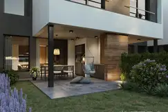 Venta de duplex en construcción con vista al gol y cochera en Haras del sur III