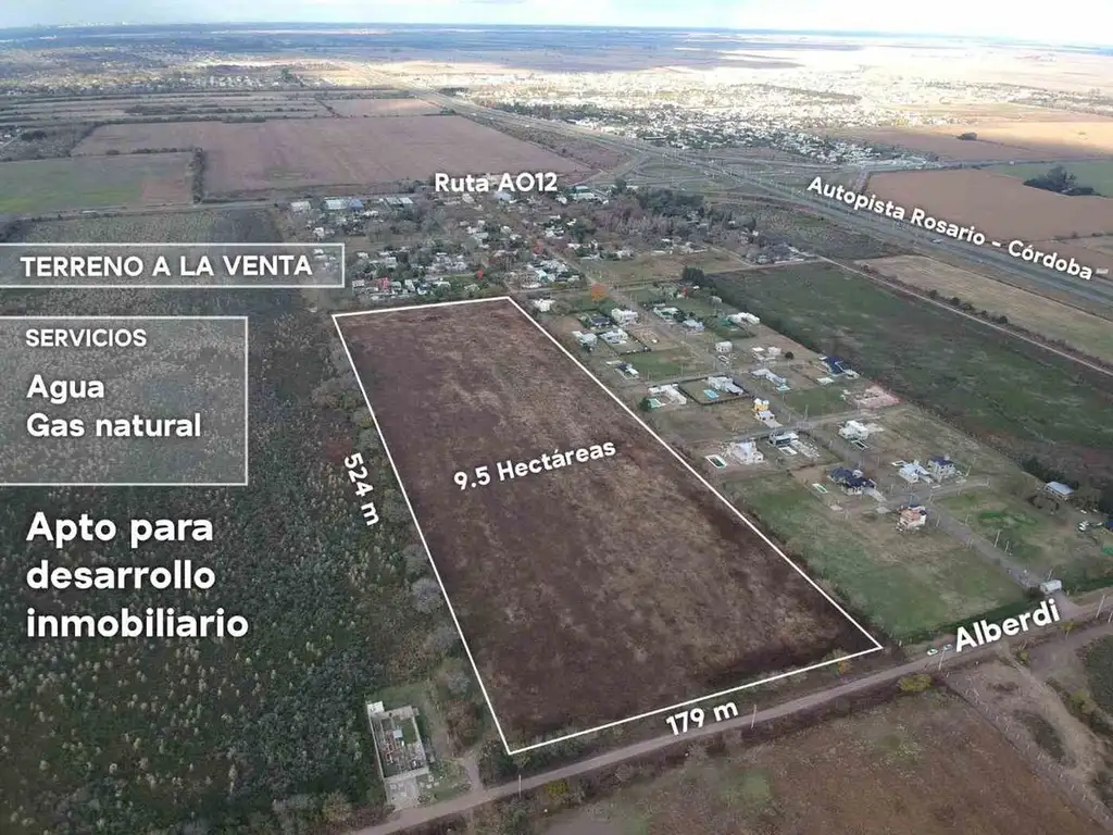 VENTA DE CAMPO EN ROLDAN 9,35 HECTAREAS