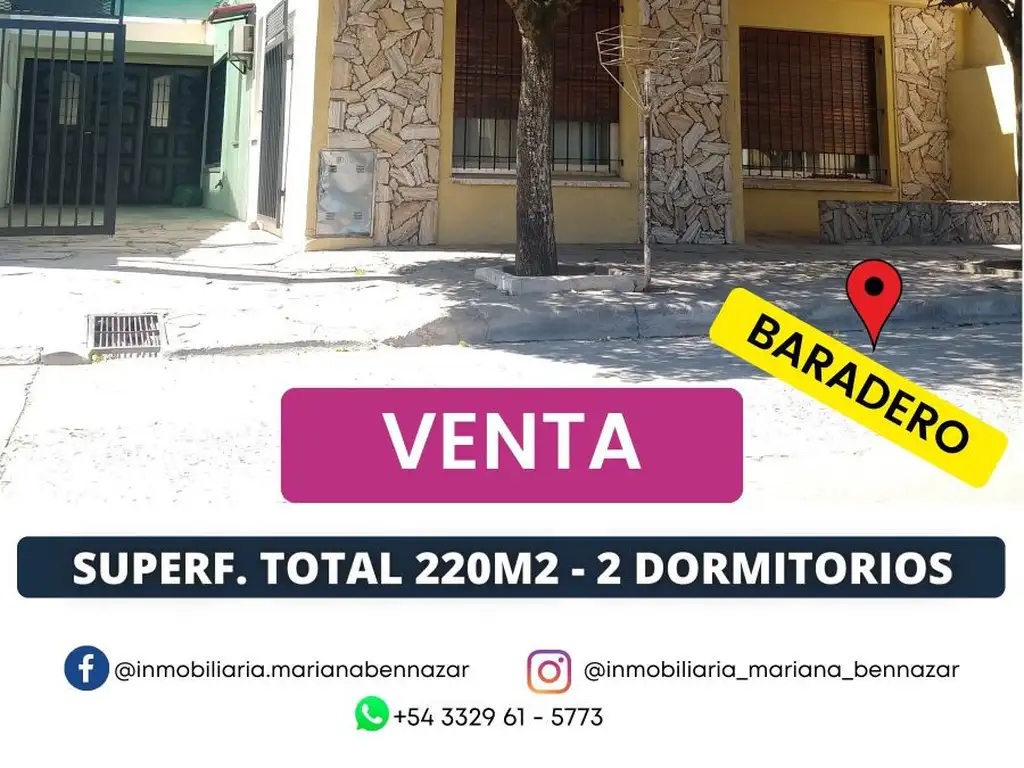 CASA EN VENTA - BARADERO