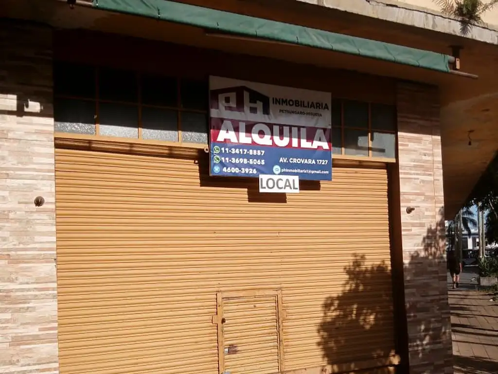 Alquiler local de 50 m². Excelente esquina comercial!