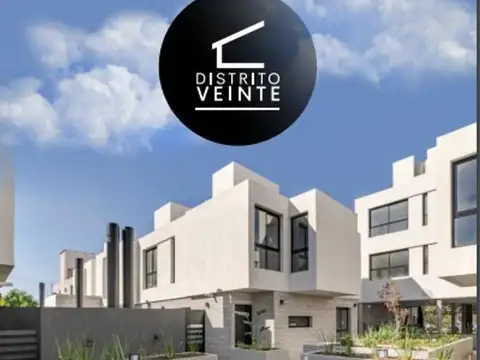 Venta Casa Housing  2 dorm y med, cochera Nvo Poeta Lugones