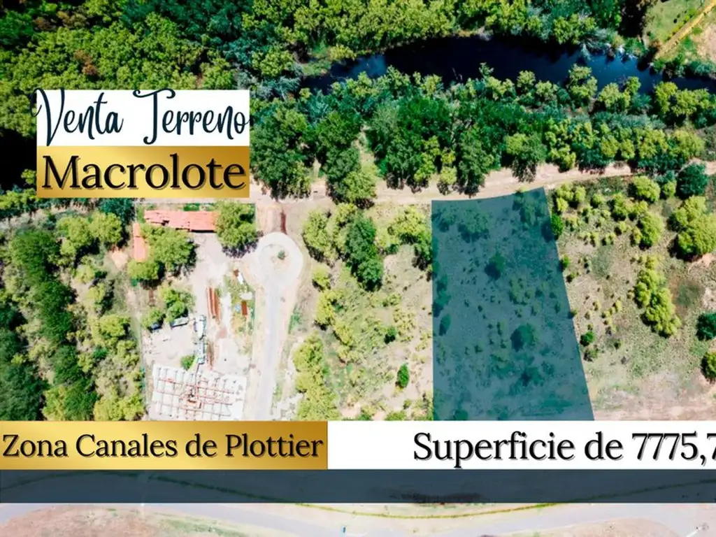 VENTA- TERRENO V14 MACROLOTE DE 7775 M2. Z/CANALES