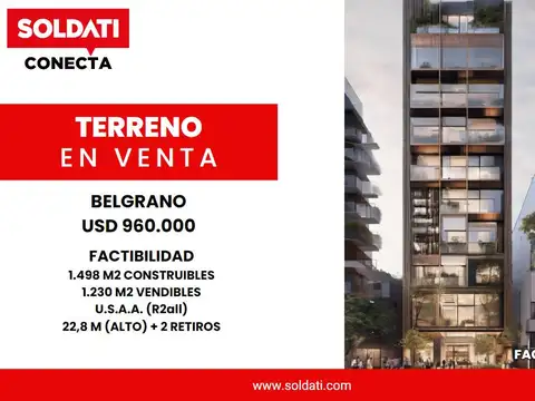 Terreno en Belgrano