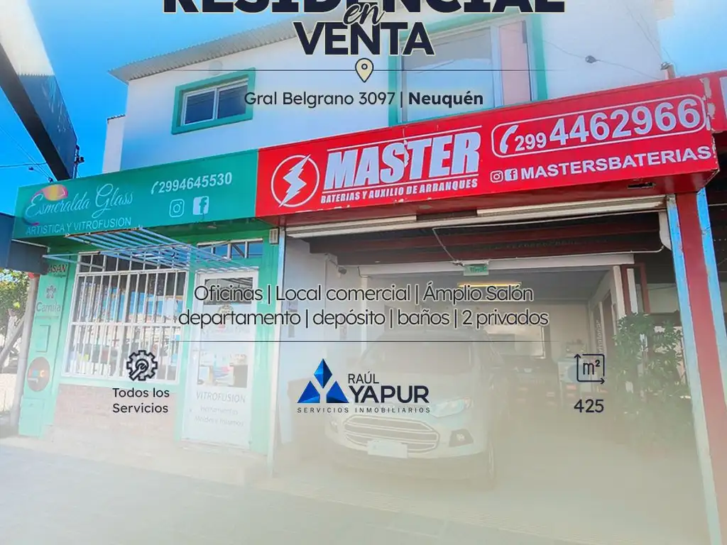 AMPLIO LOCAL COMERCIAL/ RESIDENCIAL EN VENTA| NQN