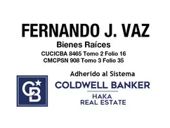 Fernando J. Vaz Bienes Raices CPI 8465 adherido al sistema Coldwell Banker