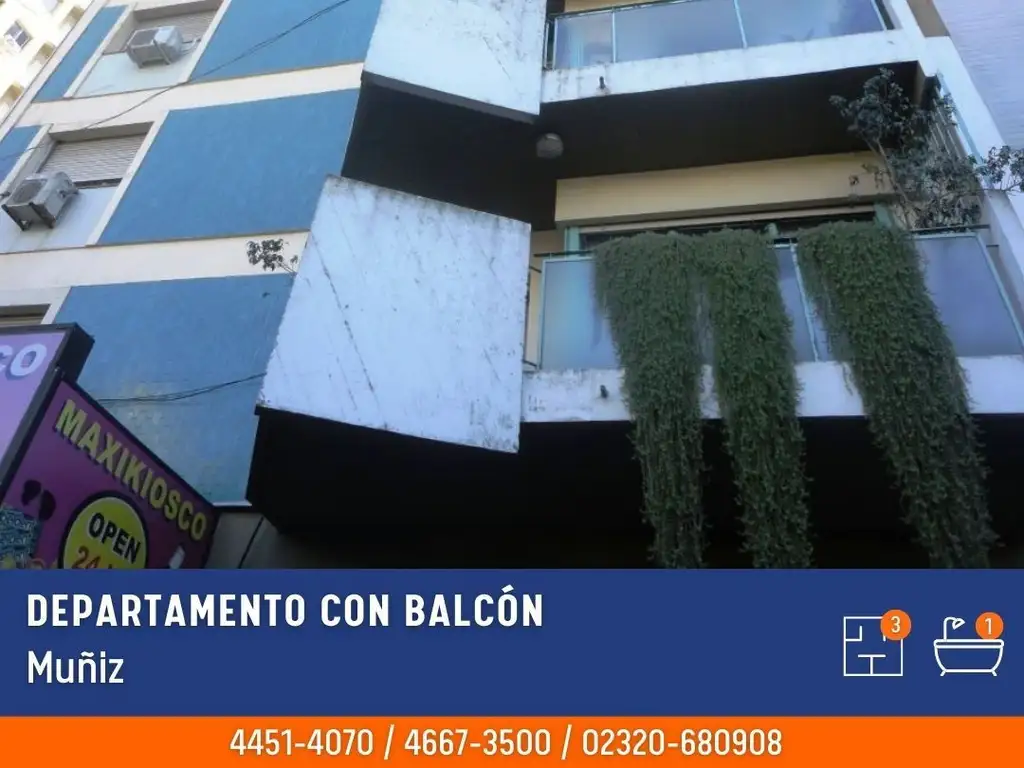 Departamento - Venta - Argentina, Muñiz - Av. Pres. Juan Domingo Peron 1068