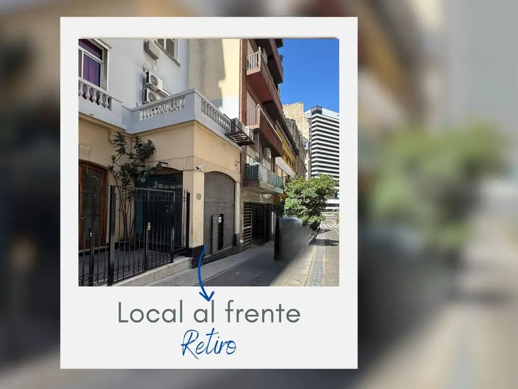 Local comercial en venta Retiro - Al frente