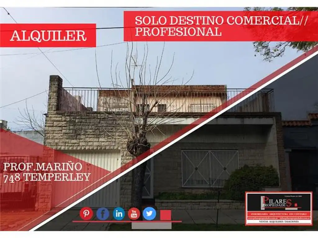 CASAS - CASA - TEMPERLEY - OESTE, GRAN BS. AS. SUR