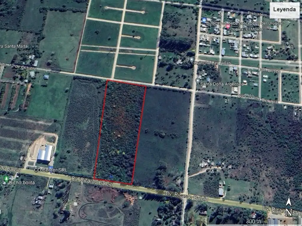 Vendo Campo de 4,6 hectáreas en Concepción del Uruguay, Entre Ríos.