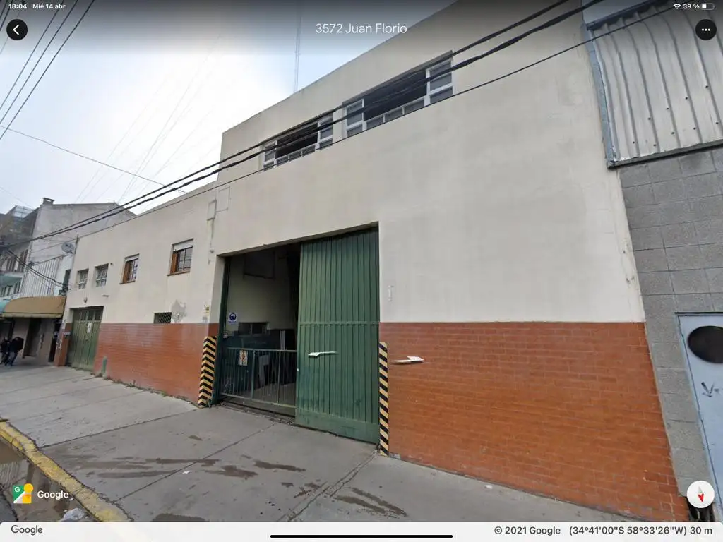 Galpón 2.150 m² Cub. con Frente a 2 Calles - S.Justo (Ctro)